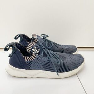 adidas gazelle silver green womens Adidas Originals Zx Flux C Little Kid's Shoes Black/Black
